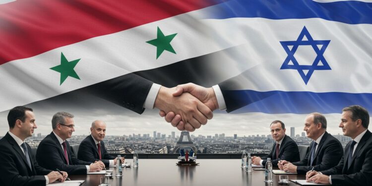 Rencontre Historique Syrie-Israël à Paris - Viral Mag Une rencontre inédite entre la Syrie et Israël à Paris sous parrainage américain vise la désescalade Découvrez les détails de ce dialogue diplomatique   Viral Mag