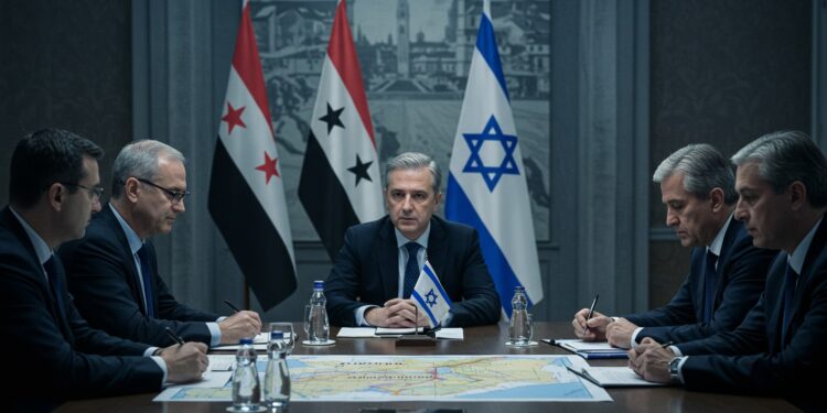 Rencontre Parisienne : Syrie et Israël pour la Paix - Viral Mag Une réunion à Paris entre Syriens et Israéliens vise à apaiser les tensions dans le sud de la Syrie Découvrez les enjeux de ce dialogue crucial   Viral Mag