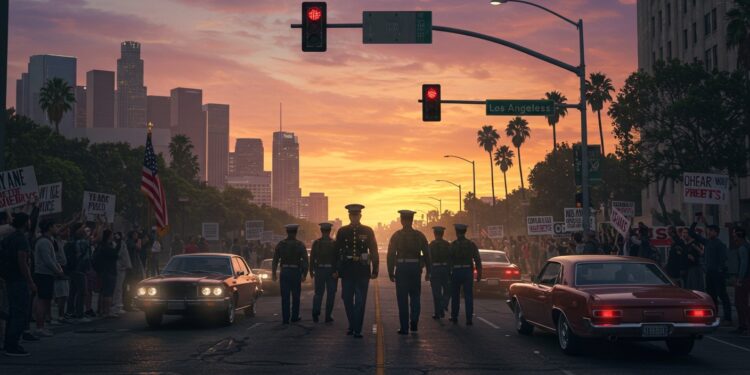 Retrait des Marines à Los Angeles : Fin d’une Crise ? - Viral Mag Les 700 Marines déployés à Los Angeles quittent la ville après des manifestations contre la politique migratoire de Trump Que révèle ce retrait Viral Mag