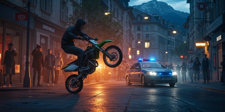 Un migrant condamné à Grenoble pour rodéo urbain et dégradation Découvrez les détails dune affaire qui secoue la ville   Viral Mag