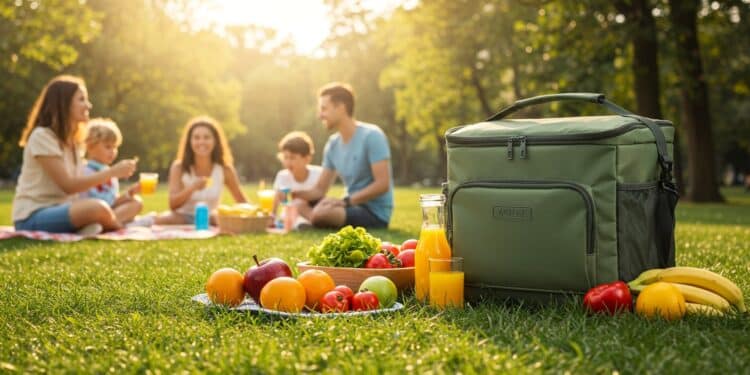 Découvrez le sac isotherme XL de 40L noté 465 parfait pour pique niques et courses Gardez vos aliments frais jusquà 12h à seulement 3199€    Viral Mag