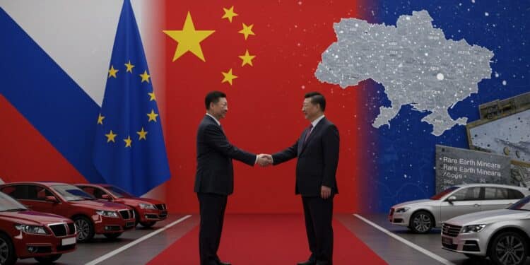 Sommet UE-Chine : Tensions et Enjeux à Pékin - Viral Mag Sommet UE Chine à Pékin tensions commerciales guerre en Ukraine et terres rares au cœur des débats Une relation équitable est elle possible Viral Mag