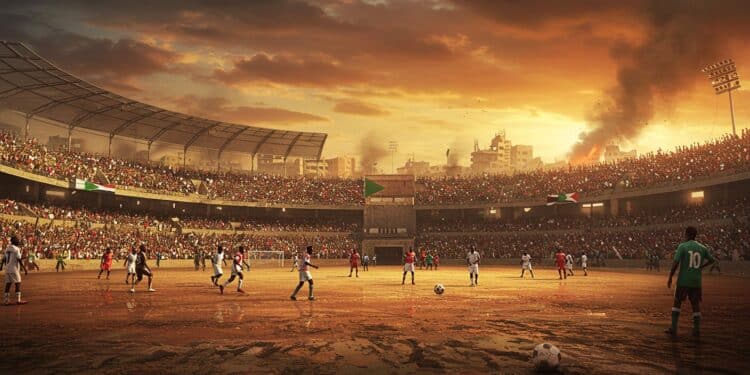 Soudan : Le Football Renaît Malgré la Guerre - Viral Mag Le football reprend au Soudan dans des stades vibrants offrant un répit face à la guerre Découvrez comment ce sport unit les cœurs dans la crise   Viral Mag