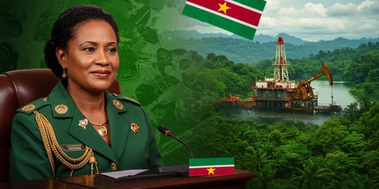 Suriname : Une Femme Présidente Pour un Avenir Pétrolier - Viral Mag Jennifer Geerlings Simons première femme présidente du Suriname promet un avenir équitable grâce au pétrole Découvrez son parcours et ses ambitions Viral Mag