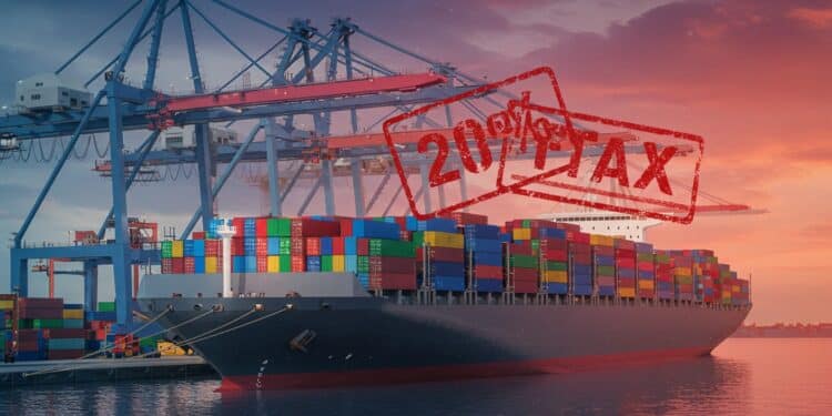 Surtaxe US de 20% sur le Vietnam : Quel Impact ? - Viral Mag Trump impose une surtaxe de 20 sur les exportations vietnamiennes vers les USA Quels impacts pour le commerce mondial et les consommateurs Viral Mag