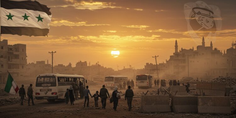Cessez le feu à Soueida Syrie  des familles évacuées après des violences meurtrières Découvrez les détails de cette trêve fragile et ses impacts   Viral Mag