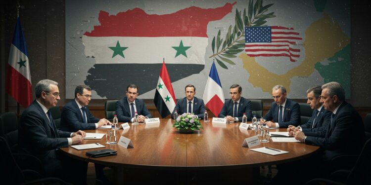 Syrie : Rencontre Diplomatique Cruciale À Paris - Viral Mag Une réunion clé à Paris entre ministres français syrien et lémissaire US aborde la crise syrienne Quels enjeux pour la paix    Viral Mag