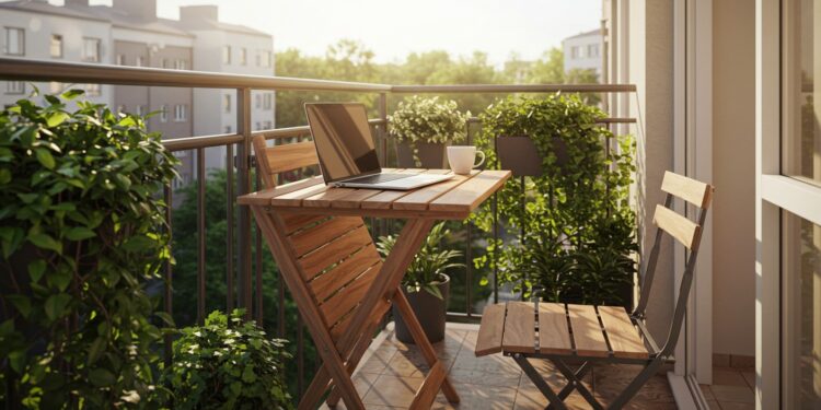 Transformez votre balcon avec une table rabattable pratique et robuste Découvrez comment aménager un coin convivial même dans un espace réduit    Viral Mag