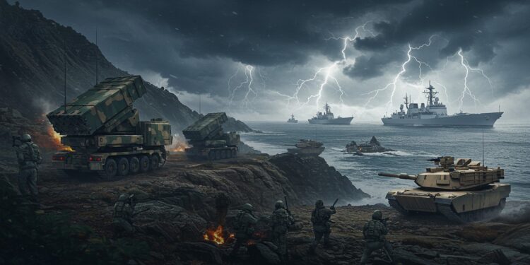 Taïwan Se Prépare Face à la Menace Chinoise - Viral Mag Taïwan lance ses exercices militaires Han Kuang pour contrer une potentielle invasion chinoise avec des armes modernes et une mobilisation record Viral Mag