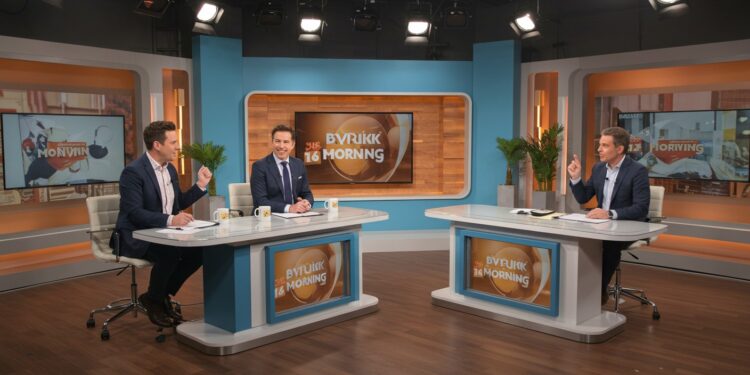 Télématin : Un Duo Évincé, Un Nouveau Tandem Prometteur - Viral Mag Flavie Flament et Julien Arnaud quittent Télématin Découvrez le duo qui pourrait redynamiser la matinale et les raisons de ce changement inattendu Viral Mag