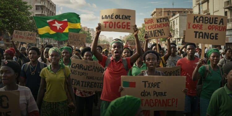Togo : La Jeunesse Réclame le Changement - Viral Mag À Lomé la jeunesse togolaise manifeste pour un changement de régime dénonçant chômage et pauvreté Découvrez leur combat pour un avenir meilleur Viral Mag