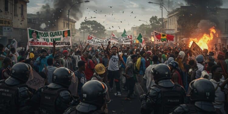Togo : Répression et Résistance Face à la Crise - Viral Mag Togo manifestations réprimées mandats darrêt contre artistes et blogueurs du M66 Découvrez les enjeux de la crise politique et sociale Viral Mag