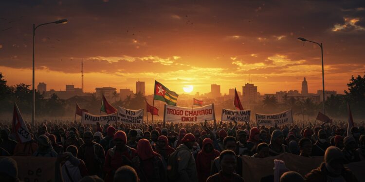 Togo : Vague de Protestations Contre le Pouvoir - Viral Mag Nouvelles manifestations au Togo les 16 17 juillet contre le pouvoir Bilan tragique en juin tensions avant les municipales Découvrez les enjeux Viral Mag
