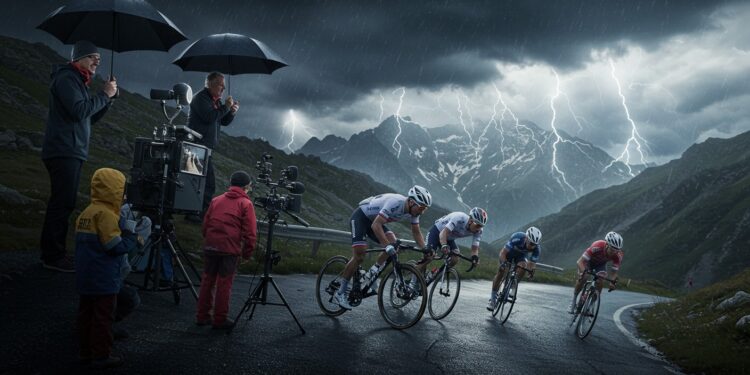 Tour de France 2025 : Coulisses et Défis Mémorables - Viral Mag Plongez dans les coulisses du Tour de France 2025  météo capricieuse incidents inattendus et moments marquants qui ont secoué la course   Viral Mag