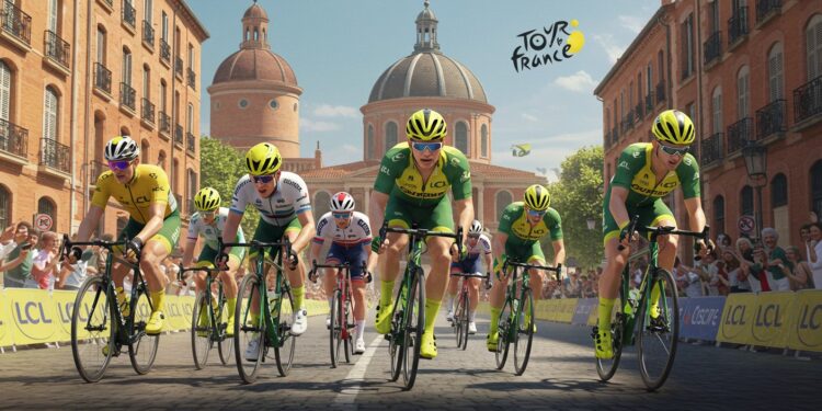 Découvrez létape 11 du Tour de France 2025 à Toulouse  1568 km de suspense stratégies et paysages Suivez les temps forts et favoris    Viral Mag