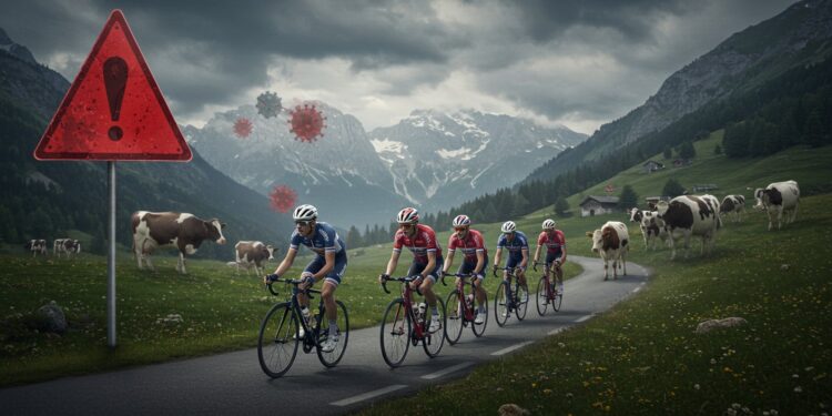 Tour de France 2025 : Étape Modifiée, Virus Bovin en Cause - Viral Mag Le Tour de France 2025 bouleverse son parcours à cause dun virus bovin Découvrez pourquoi létape 19 a été amputée et ses impacts sur la course   Viral Mag