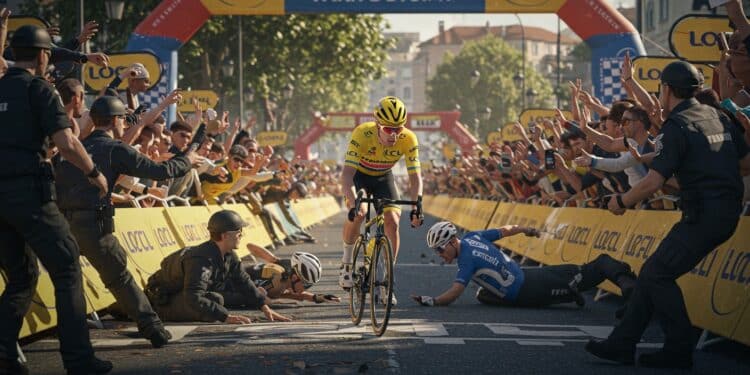 Tour de France : Un Intrus Défie la Course - Viral Mag Un individu perturbe le Tour de France 2025 en franchissant la ligne darrivée Condamné il révèle les enjeux de sécurité Découvrez cette affaire    Viral Mag