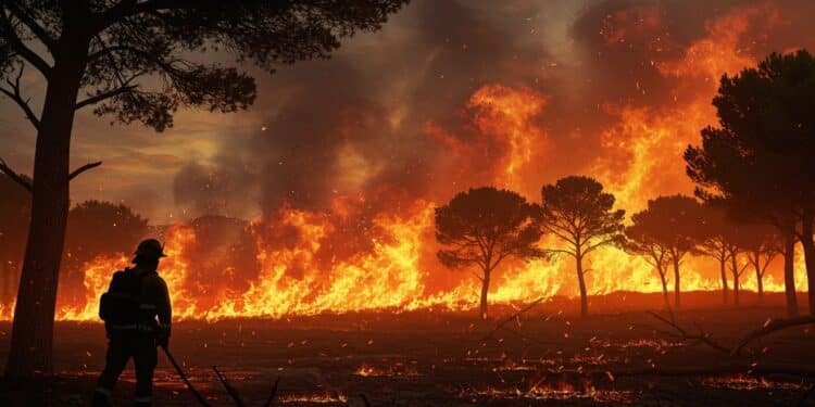 Tragédie en Espagne : Un Pompier Perd la Vie - Viral Mag Un pompier décède dans un incendie en Catalogne Découvrez les détails de ce drame et limpact des feux sur lEspagne en 2025 Viral Mag
