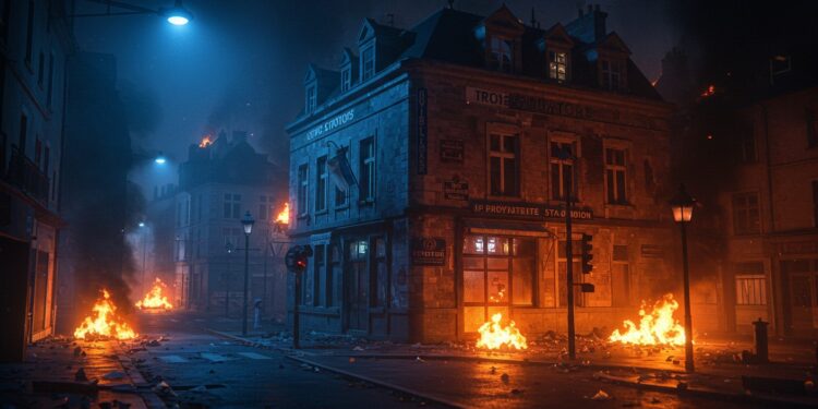 Le commissariat des Chartreux à Troyes attaqué le 14 juillet 2025  dégradations engins incendiaires et violences urbaines Analyse des faits et contexte   Viral Mag