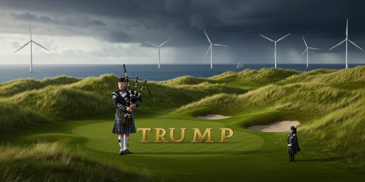 Trump Inaugure un Golf en Écosse : Diplomatie et Business - Viral Mag Trump ouvre un nouveau golf en Écosse mêlant affaires et diplomatie Découvrez les enjeux de ce séjour controversé   Viral Mag