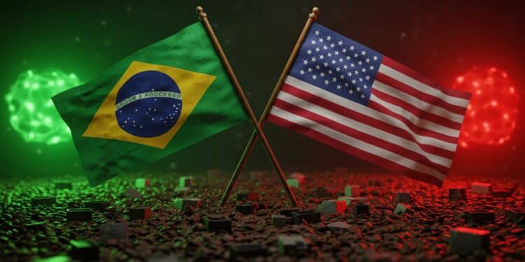 Trump Menace le Brésil de Surtaxes à 50% - Viral Mag Trump menace dimposer 50 de surtaxes sur les produits brésiliens en soutien à Bolsonaro Quelles conséquences pour les relations internationales Viral Mag