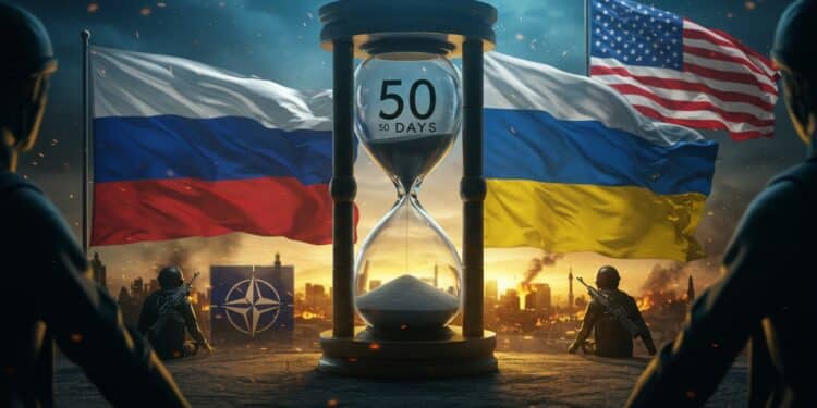 Trump donne 50 jours à la Russie pour arrêter la guerre en Ukraine menace de sanctions et annonce un réarmement via lOtan Que va t il se passer   Viral Mag