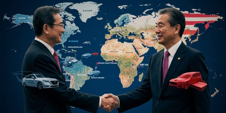 Trump Scelle un Accord Majeur avec le Japon - Viral Mag Trump annonce un accord commercial avec le Japon et vise lEurope Découvrez les impacts sur les droits de douane et les investissements mondiaux   Viral Mag