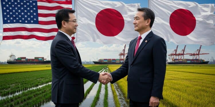 Trump Signe un Accord Commercial Majeur avec le Japon - Viral Mag Trump annonce un accord commercial avec le Japon incluant 15 de droits de douane et des investissements massifs Quels impacts pour les relations économiques mondiales    Viral Mag