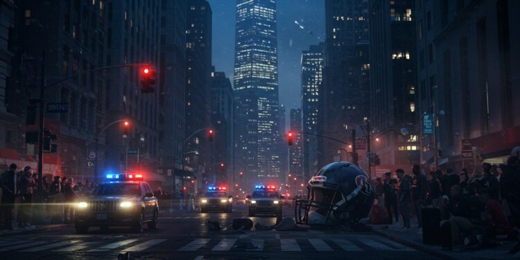 Tueur de New York : La NFL Visée par un Drame - Viral Mag Un tireur à New York cible la NFL motivé par les commotions cérébrales Découvrez les détails de ce drame choquant   Viral Mag