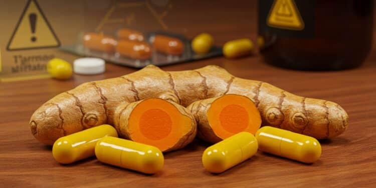Turmeric et Médicaments : Les Interactions à Éviter - Viral Mag Turmeric peut interagir avec vos médicaments Découvrez les risques les précautions et comment lutiliser en toute sécurité pour votre santé Viral Mag