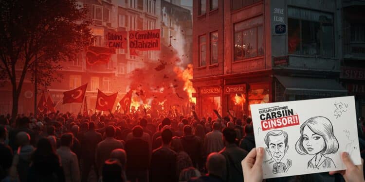 En Turquie une caricature du magazine Leman suscite une vague darrestations et de violences ravivant le débat sur la liberté dexpression   Viral Mag