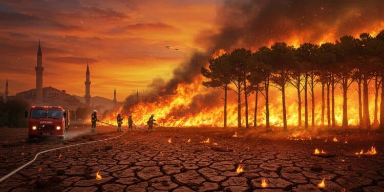 La Turquie lutte contre des incendies de forêt dévastateurs attisés par la sécheresse et le vent Découvrez les impacts et les mesures prises   Viral Mag