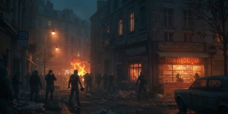 Vague de Violences Urbaines à Compiègne : Que se Passe-t-il ? - Viral Mag Violences urbaines à Compiègne attaque dun commissariat et pillage dun commerce Quelles causes et solutions face à cette montée dinsécurité Viral Mag