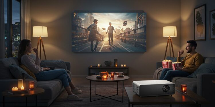 Vidéoprojecteur Gaimoo GM200 : Soirées Ciné à Prix Mini - Viral Mag Le Gaimoo GM200 vidéoprojecteur portable n°1 sur Amazon est à 7899€  Idéal pour des soirées cinéma mémorables découvrez ses atouts   Viral Mag