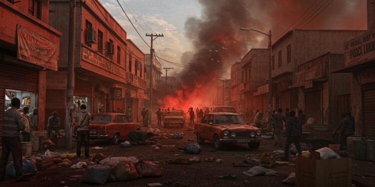 Violences à Luanda : Crise et Pillages en Angola - Viral Mag Luanda sombre dans le chaos avec des pillages et six morts lors dune grève des taxis contre la hausse des carburants Découvrez les causes et impacts   Viral Mag