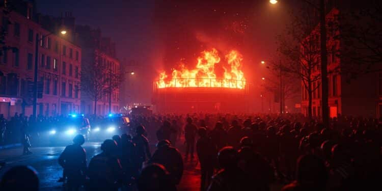 176 interpellations en Île de France lors du 14 Juillet un gymnase incendié au Blanc Mesnil Découvrez les détails dune nuit agitée et les réponses des autorités   Viral Mag