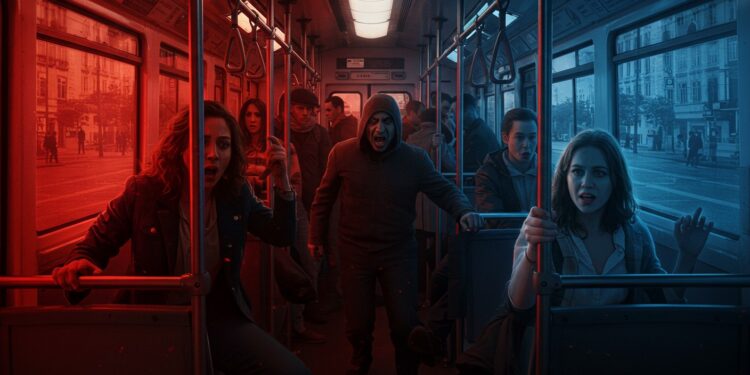 Violences Urbaines : Incident Choquant dans le Tram de Montpellier - Viral Mag Un homme arrêté après des insultes sexistes et une agression dans un tramway à Montpellier Découvrez les détails de cet incident troublant   Viral Mag