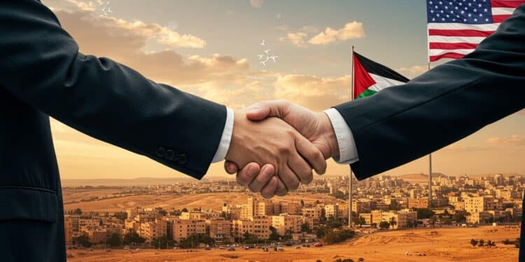 Visite Historique de l’Ambassadeur US en Cisjordanie - Viral Mag Première visite dun ambassadeur américain à Ramallah depuis 2025 Découvrez les enjeux de cette rencontre au cœur du conflit israélo palestinien   Viral Mag