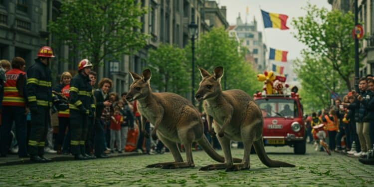 Wallabies Fugueurs : Aventure Franco-Belge Insolite - Viral Mag Deux wallabies séchappent à Mouscron et sèment lémoi jusquà Lille Lun est capturé lautre reste introuvable Découvrez cette histoire insolite    Viral Mag