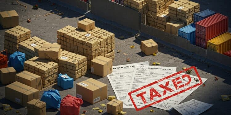 25 pays stoppent lenvoi de colis aux États Unis face aux nouveaux droits de douane imposés par Trump Découvrez limpact sur le commerce mondial   Viral Mag