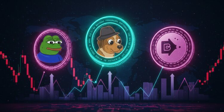 3 Memecoins à Surveiller pour un Boom en 2025 - Viral Mag Quels memecoins vont exploser en 2025 Découvrez Little Pepe Dogwifhat et Bonk portés par le rallye de Dogecoin et leurs atouts uniques Viral Mag