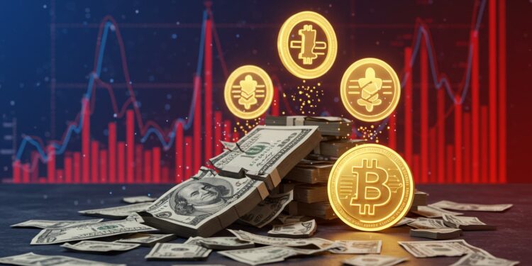 La dette US dépasse 37 000 milliards Peut elle être remboursée  Les cryptomonnaies comme Bitcoin ou les stablecoins peuvent elles aider  Découvrez notre analyse   Viral Mag