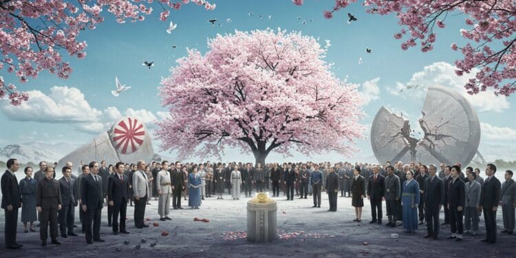 Les commémorations des 80 ans des bombardements de Hiroshima et Nagasaki réunissent un record de pays dont le Bélarus et la Palestine Découvrez limpact de cet événement   Viral Mag