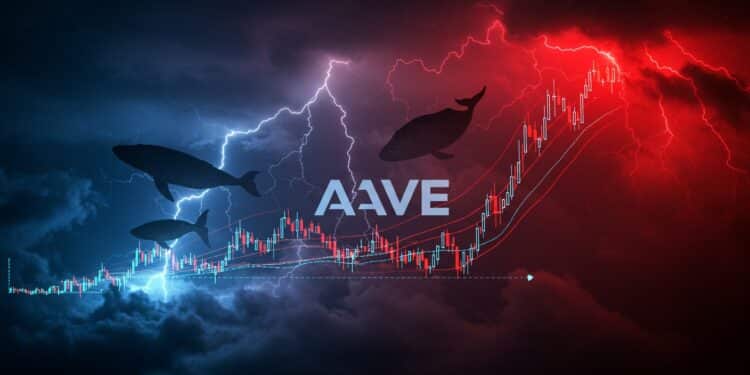 AAVE en forte hausse mais un krach menace  double top et baisse dactivité des whales Analyse technique et perspectives Lisez pour tout savoir    Viral Mag