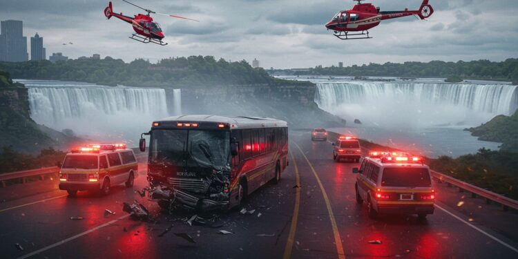Accident tragique dun autocar de touristes près de Buffalo New York Bilan  morts et blessés Détails sur lincident et les secours mobilisés   Viral Mag