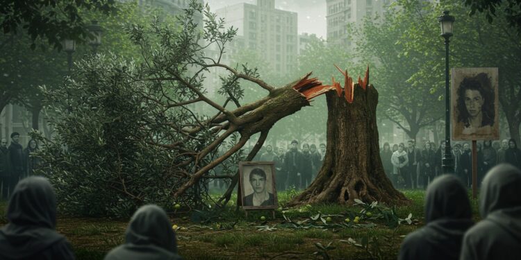 Acte Antisémite en France : Un Hommage Profané - Viral Mag Un olivier dédié à Ilan Halimi jeune juif tué en 2006 a été abattu Découvrez lindignation les suites judiciaires et la montée des actes antisémites en France Viral Mag