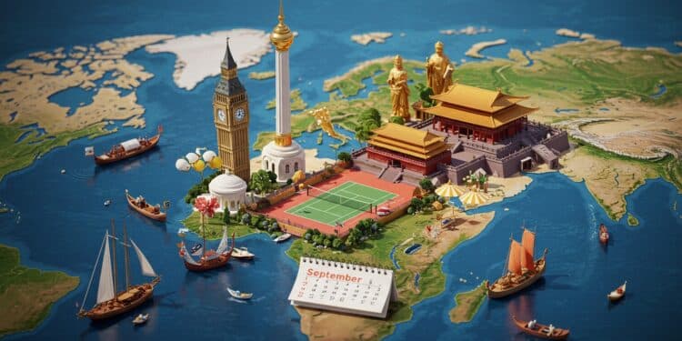 Agenda International : Les Événements de Septembre 2025 - Viral Mag Découvrez les événements mondiaux de septembre 2025 sommets festivals procès et sports Un tour dhorizon captivant des moments clés Viral Mag