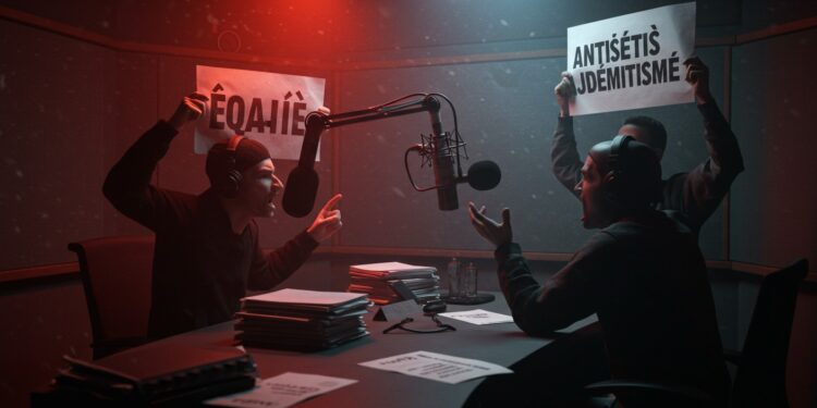 Une interview tendue révèle des tensions sur lantisémitisme et léquité médiatique Découvrez les enjeux dun débat brûlant   Viral Mag