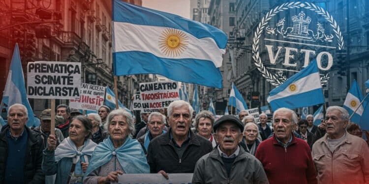 Argentine : Milei Veto les Retraites et Provoque la Colère - Viral Mag Javier Milei veto une loi pour augmenter les retraites en Argentine suscitant des tensions Découvrez les impacts de cette décision controversée   Viral Mag