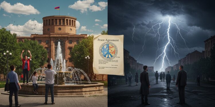 Un accord de paix signé à Washington entre lArménie et lAzerbaïdjan suscite espoirs et doutes à Erevan Que signifie ce texte pour lavenir du Caucase    Viral Mag